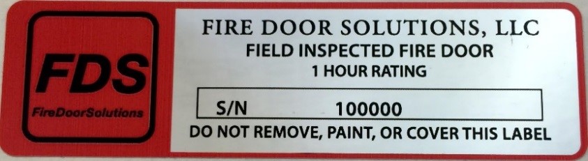 Fire Door Solutions Announces New Fire Door And Frame Field Labeling Service 6468